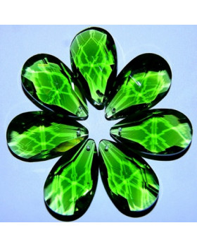 Хрустальная подвеска Журавлик цветной-foto4