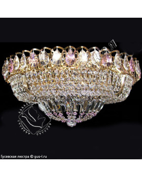 Люстра Кольцо Купол цветное-foto3